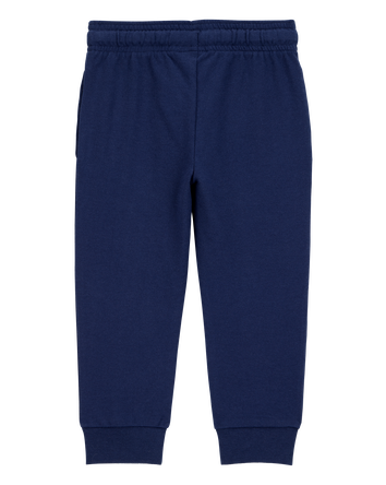 Baby Pull-On Drawstring Joggers - Grey, 