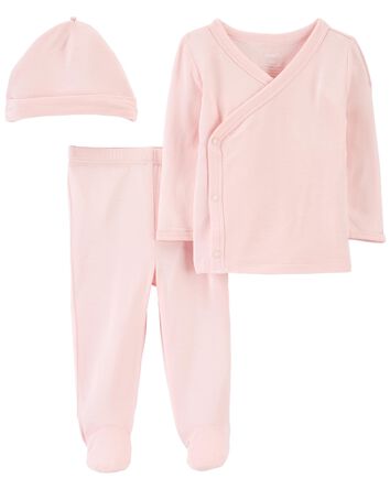 3-Piece PurelySoft Side-Snap Set, 