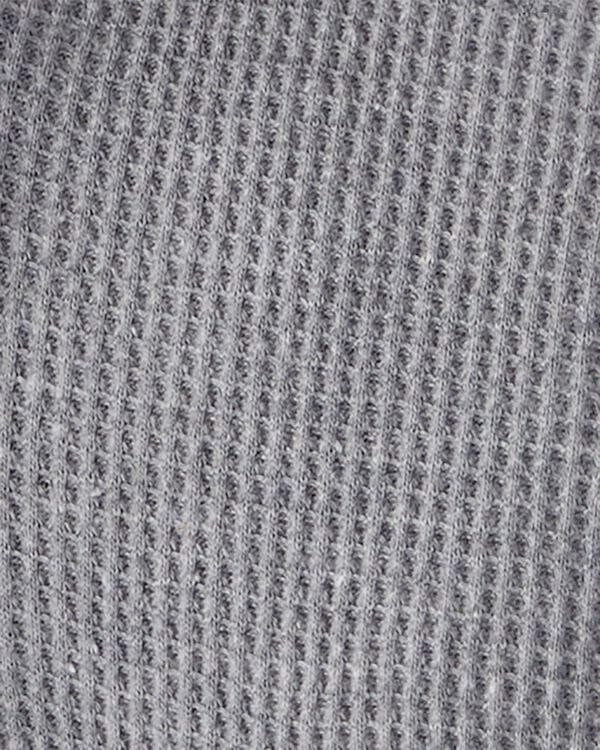 Baby Waffle Knit Sherpa Jacket Made with Organic Cotton