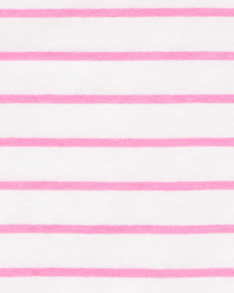 Toddler Striped Short-Sleeve Fashion Top, image 2 of 3 slides
