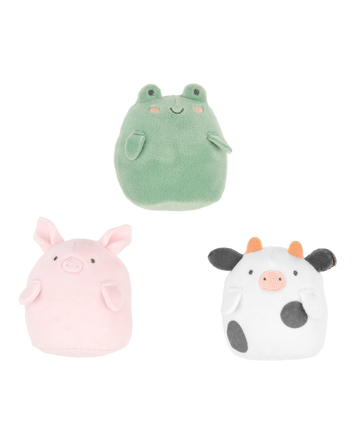 3-Pack Tiny Plush Toys, 