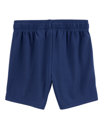 Toddler Active Mesh Shorts - Navy, 