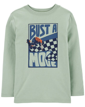 Bust a Move Long-Sleeve Graphic Tee, 