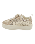 Toddler High-Top Glitter Sneakers - Gold, image 6 of 7 slides