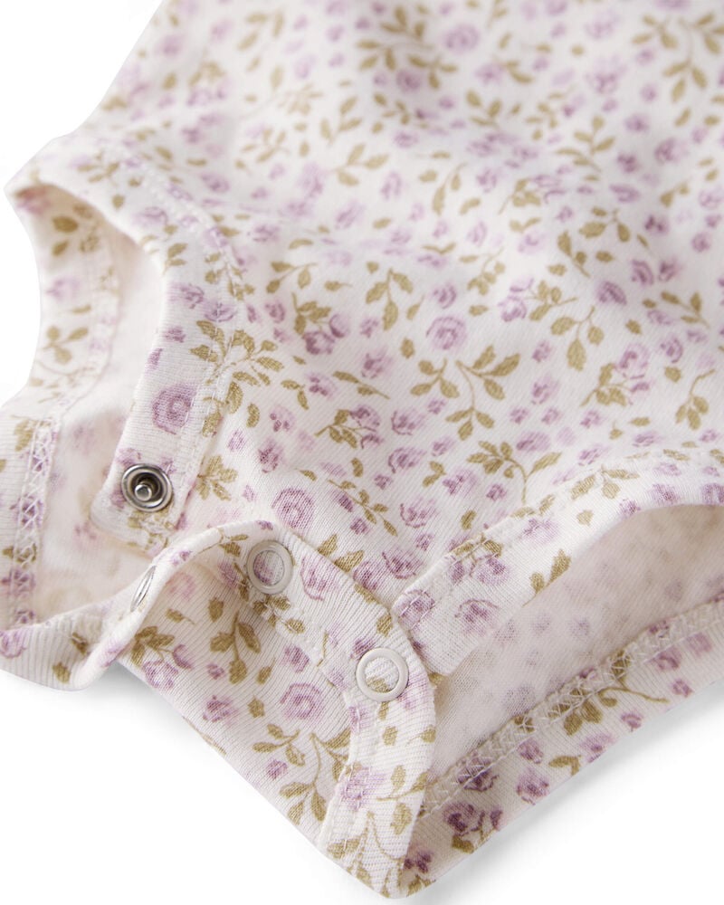 Baby 2-Pack Organic Cotton Bodysuits, image 2 of 6 slides