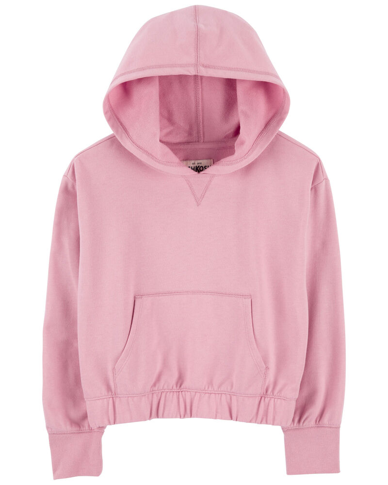 Kid Hooded Fleece Pullover, image 1 of 3 slides