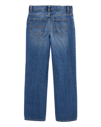 Kid Medium Wash Boot-Cut Jeans, 
