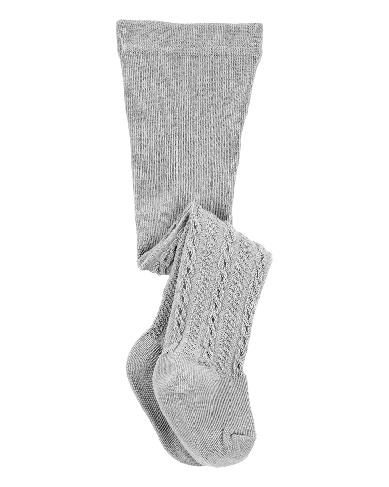 Baby Cable Knit Tights, image 1 of 3 slides