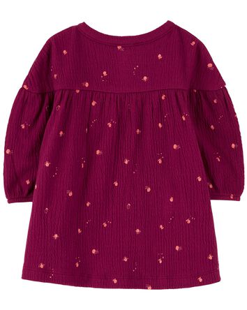Baby 2-Piece Crinkle Jersey Dress & Headwrap Set, 