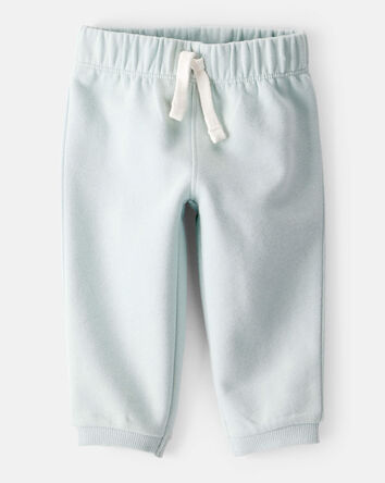 Baby Boy Cotton Pull-On Pants - Blue, 