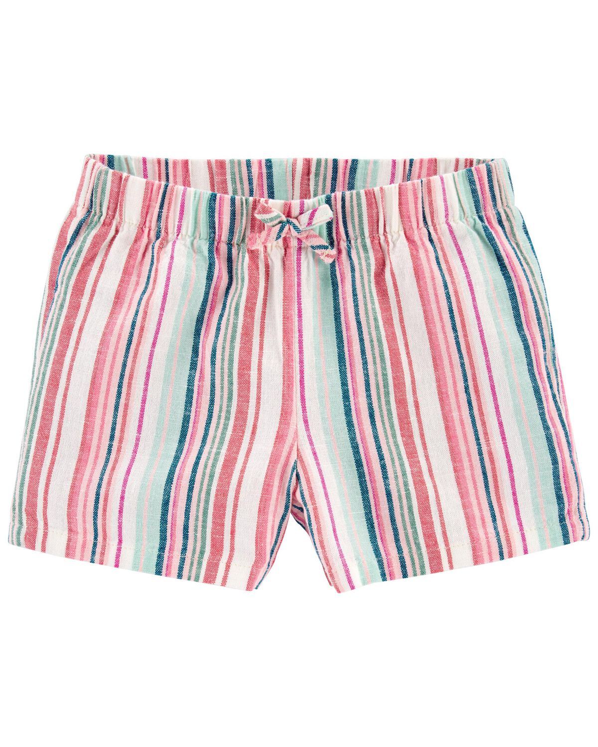 Multi Baby Pull-On Linen Shorts | carters.com