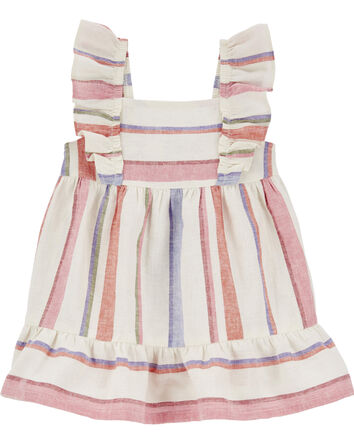 Baby Striped LENZING™ ECOVERO™ Dress, 