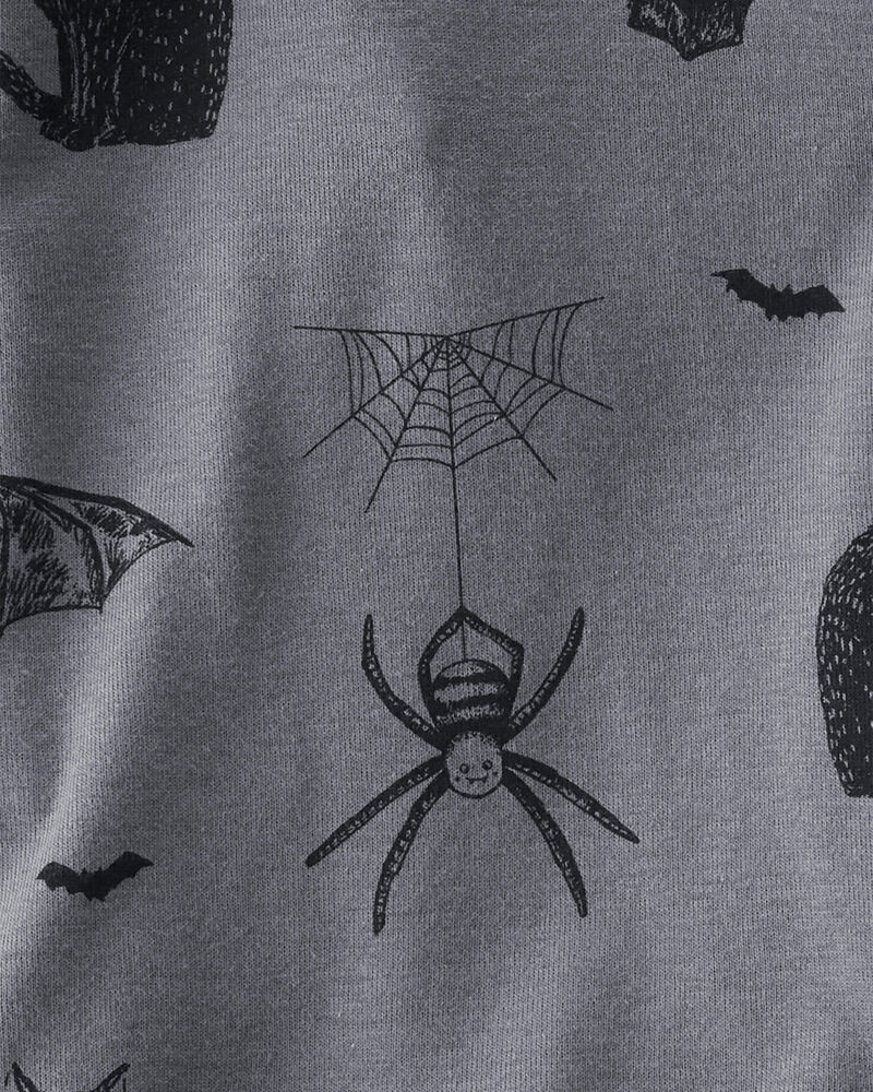 Baby Organic Cotton Pajamas Set in Spooky Creatures, image 3 of 5 slides