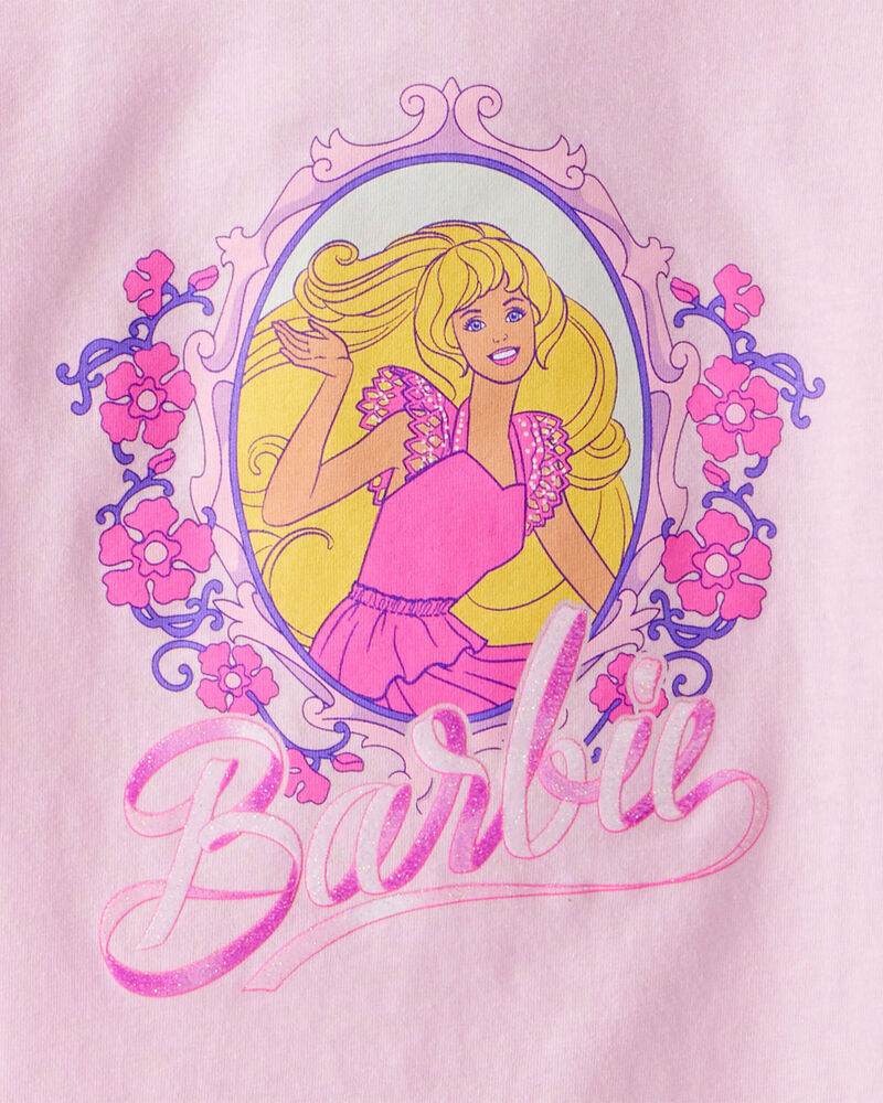 Girls 3-Pack Barbie Long-Sleeve Graphic Tees, image 4 of 6 slides