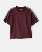 Boys Active Short-Sleeve Tee - Red, image 1 of 3 slides