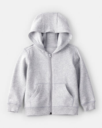 Toddler Boy DayDream Fleece Long-Sleeve Zip Hoodie - Grey, 