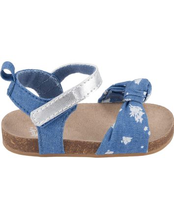 Baby Chambray Sandals, 