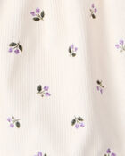 Baby Girl 3-Piece Floral Long-Sleeve Dress Set - White, image 4 of 6 slides