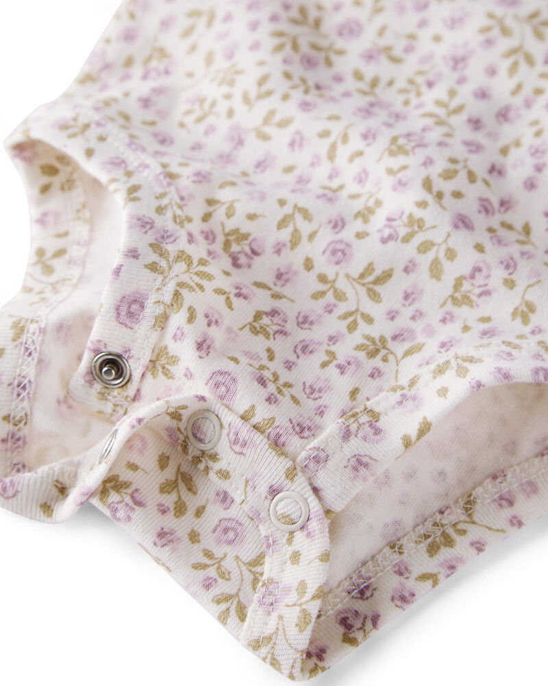 Baby 2-Pack Organic Cotton Bodysuits, image 2 of 6 slides