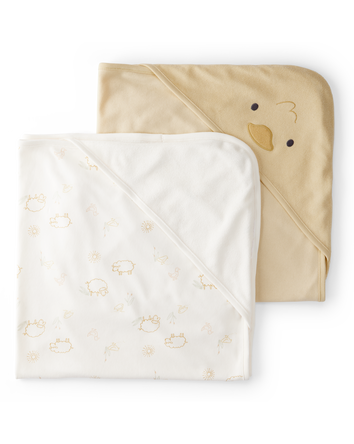 Baby 2-Pack Hooded Towels, 