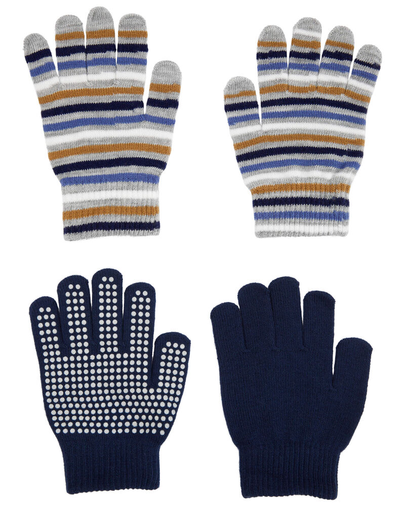 Kid 2-Pack Gripper Gloves, image 2 of 3 slides