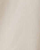 Girls Cotton Wide-Leg Pants - Cream, image 3 of 4 slides