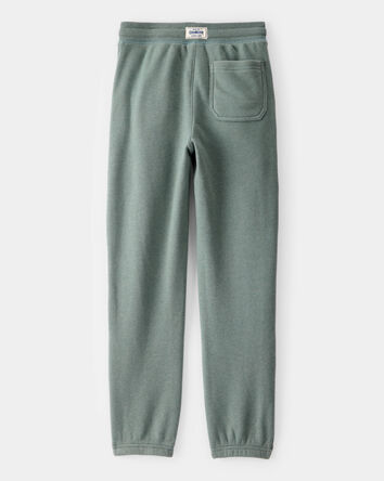Boys DayDream Fleece Drawstring Joggers - Green, 