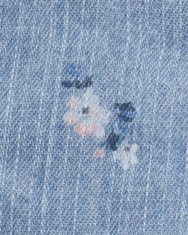 Baby Floral Knit Jumper Dress, image 3 of 4 slides