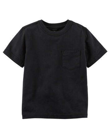 Baby Black Pocket Tee, 