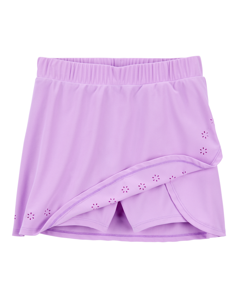 Kid Active Wrap Skort - Purple, image 2 of 4 slides