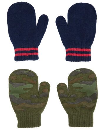 2-Pack Gripper Mittens, 