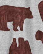 Baby 2-Pack 1-Piece Fleece Footie Pajamas, image 4 of 5 slides
