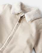 Baby Organic Cotton Corduroy Romper, image 3 of 6 slides
