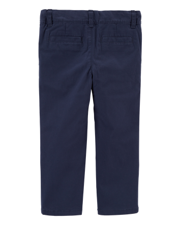 Toddler Flat-Front Pants, 