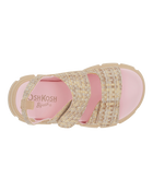 Toddler Casual Girl Sandals - Tan, image 4 of 7 slides