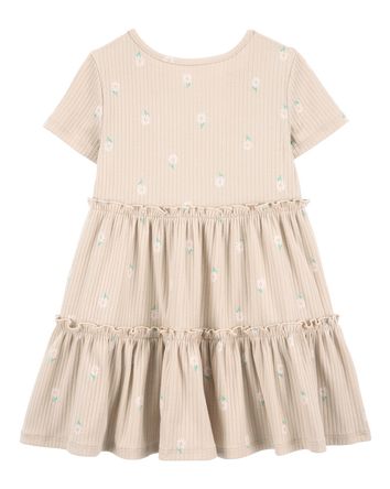 Toddler Floral Short-Sleeve Dress - Floral, 