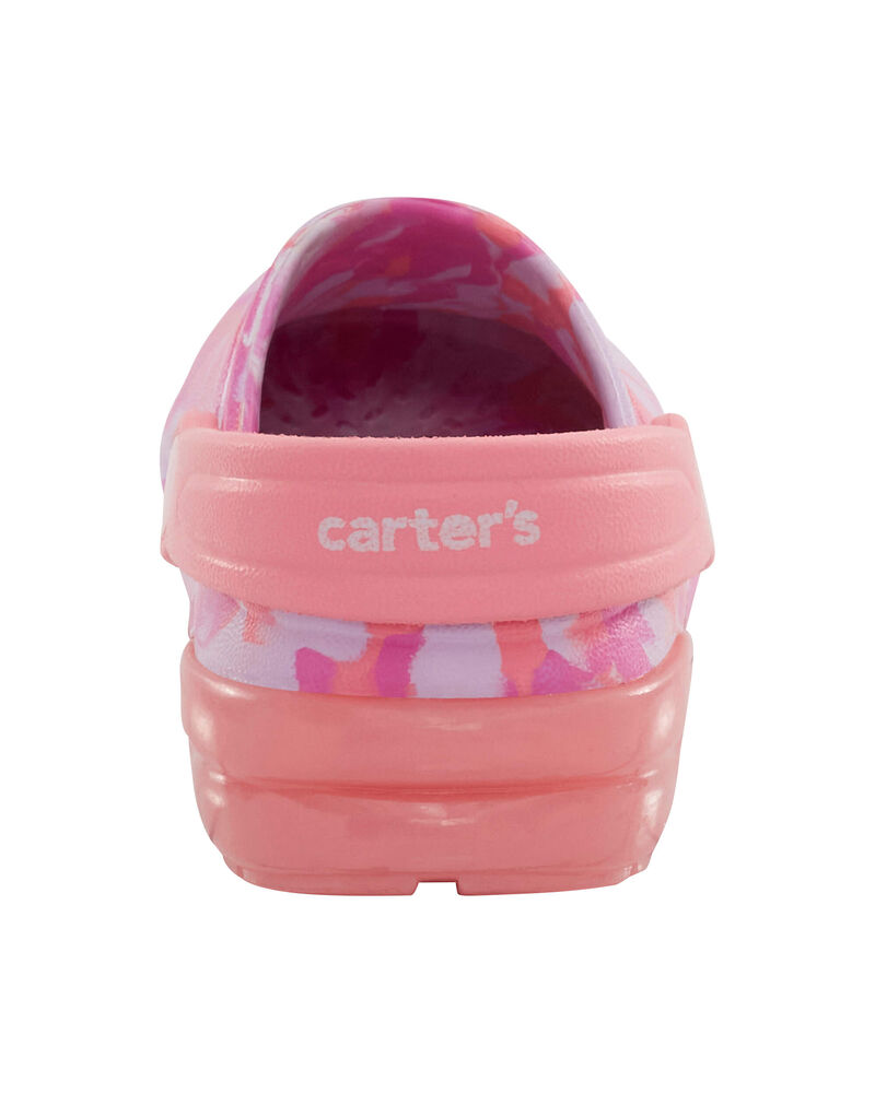 Toddler Tie-Dye Light-Up Rubber Clogs, image 4 of 8 slides