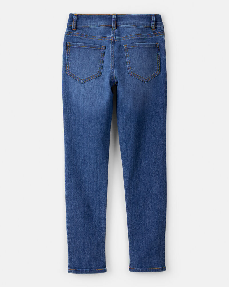 Girls Denim Skinny Jeans - Blue, image 2 of 4 slides