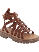 Brown - Toddler Gladiator Sandals