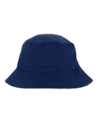 Toddler Reversible Solid Swim Bucket Hat - Blue, image 1 of 3 slides