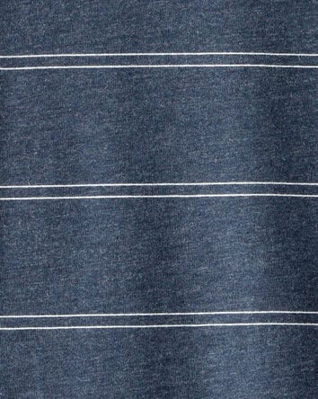 Boys Striped Long-Sleeve Tee - Navy, 