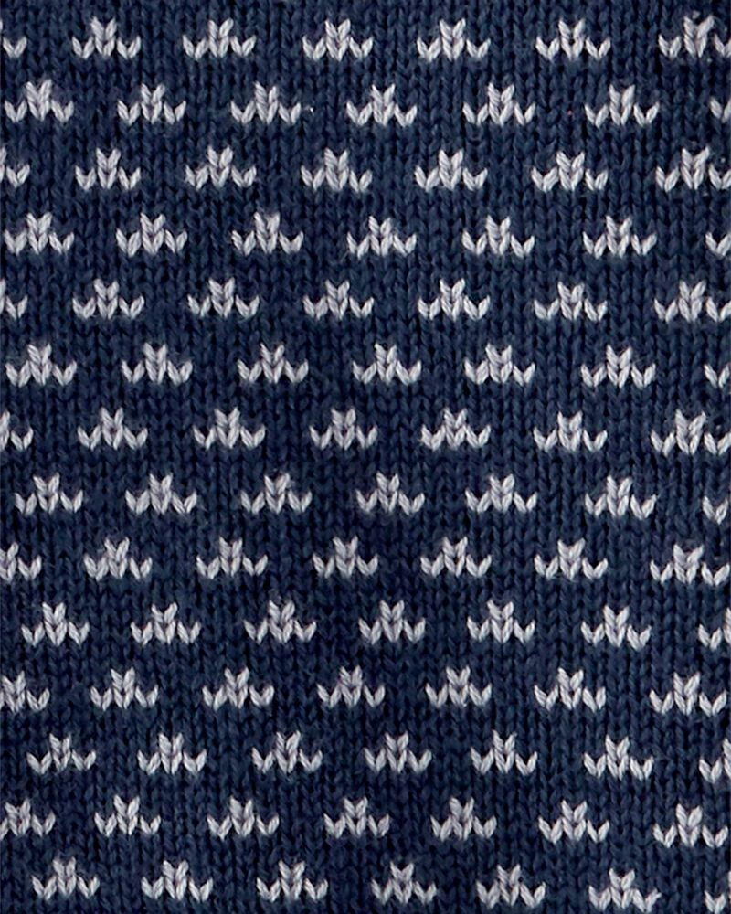 Baby Organic Cotton Sweater Knit Jumpsuit, image 3 of 4 slides