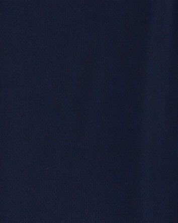 Kid Navy Piqué Polo Shirt, 