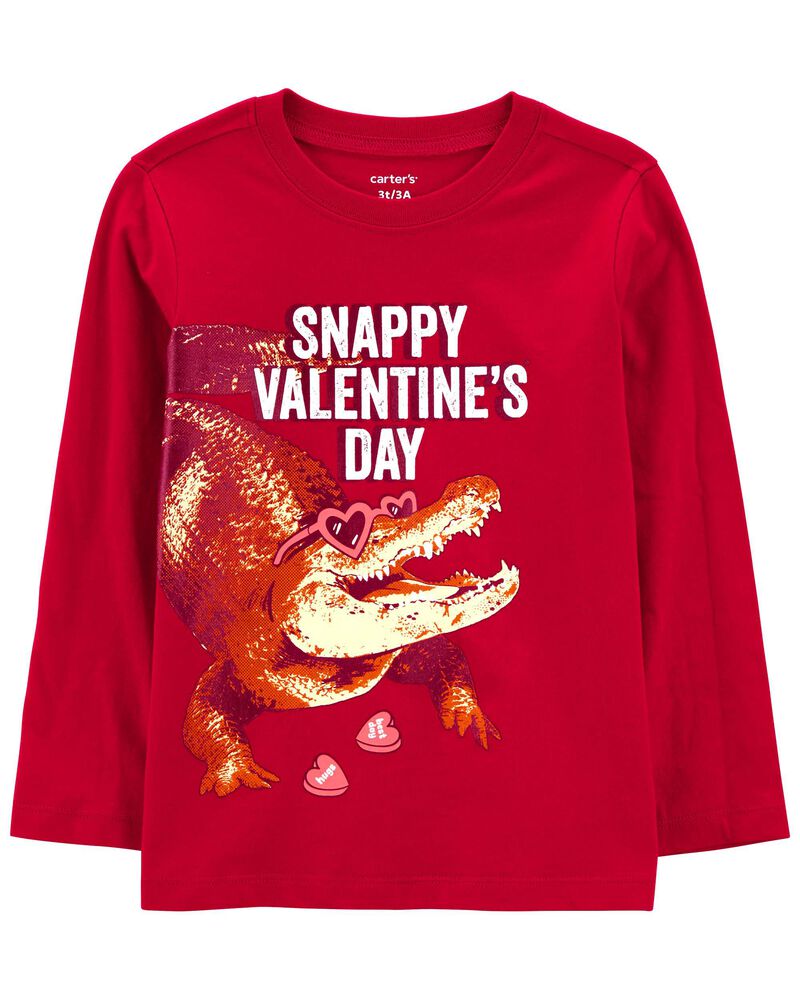 Kid Snappy Valentine's Day Graphic Tee, image 1 of 3 slides