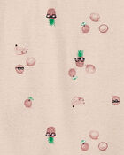 Baby Boy Coconut Print Cotton Romper, image 2 of 3 slides