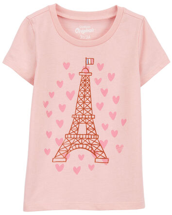 Toddler Love Paris Graphic Tee, 