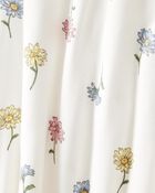 Toddler Girl Floral Print PurelySoft 2-Piece Pajamas - Ivory, image 2 of 4 slides
