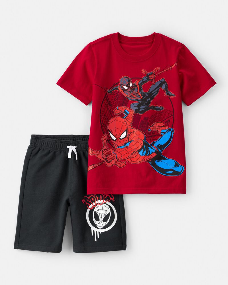 Kid 2-Piece Spider-Man Outfit Set, image 1 of 5 slides