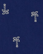 Baby Palm Tree Print Romper, image 2 of 3 slides