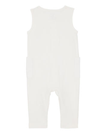 Baby 2-Piece Jumpsuit & Sock Set - Ivory, 